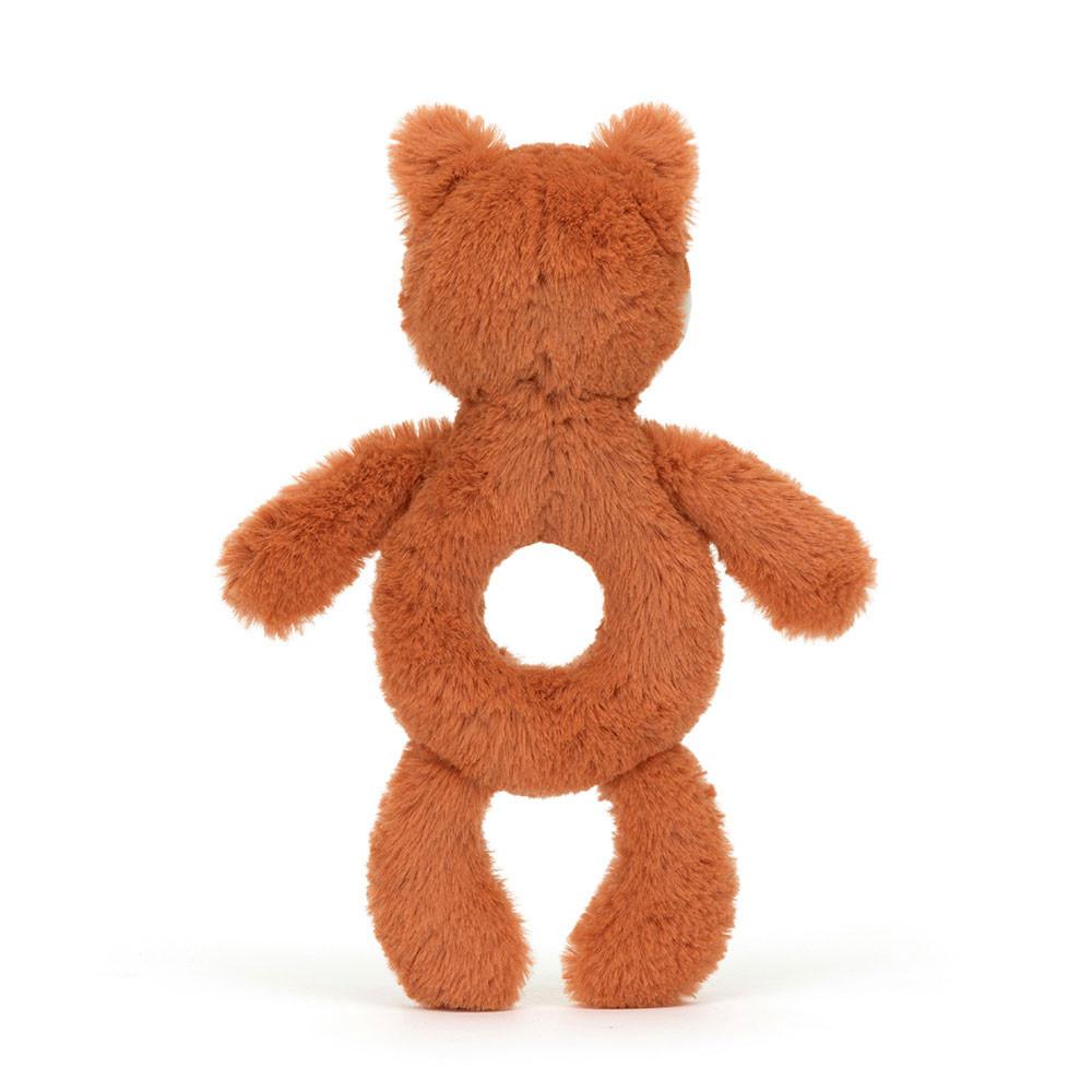 Bebé Jellycat Bashful Fox Cub Ring Rattle,18cm x 8cm x 2cm Laranja | Portugal  RLQHC-2675