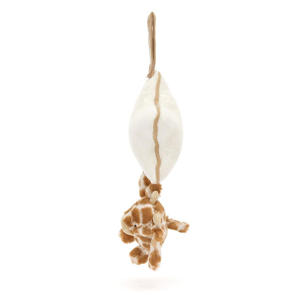 Bebé Jellycat Bashful Giraffe Musical Pull,30cm x 20cm x 6cm Laranja | Portugal  HZTKA-1538