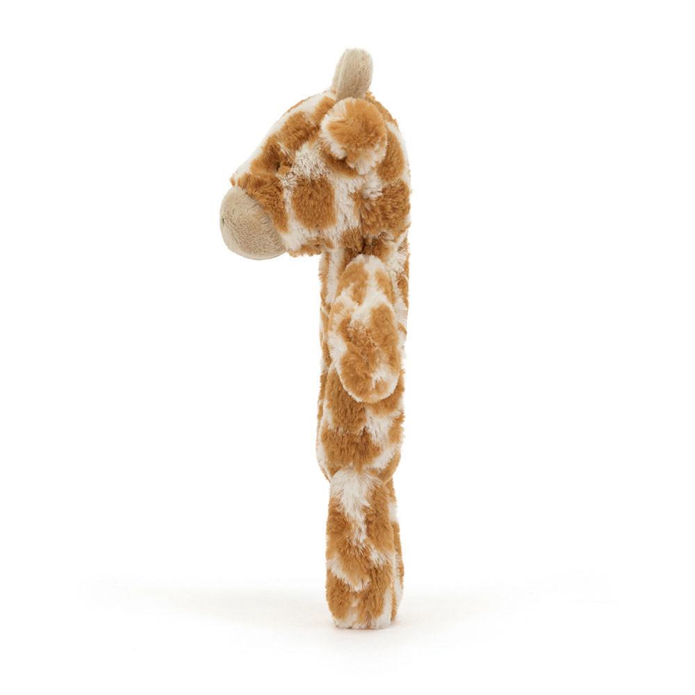 Bebé Jellycat Bashful Giraffe Ring Rattle,18cm x 8cm x 2cm Laranja | Portugal  MQCZD-0234