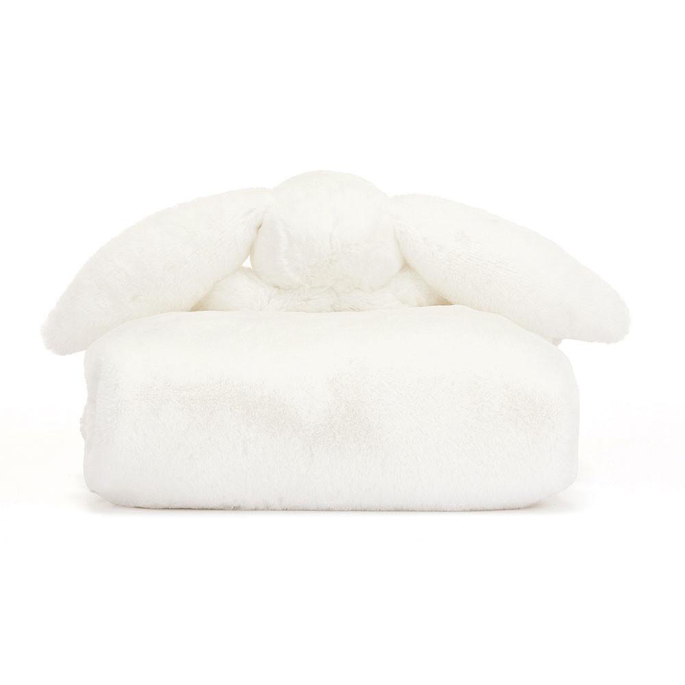 Bebé Jellycat Bashful Luxe Coelhinha Blankie,56cm x 70cm x 9cm Creme | Portugal  FVKMH-7245