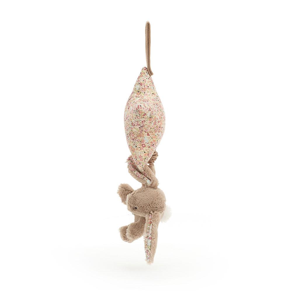 Bebé Jellycat Blossom Bea Coelhinha Musical Pull,30cm x 19cm x 3cm Bege | Portugal  TWVFA-4392