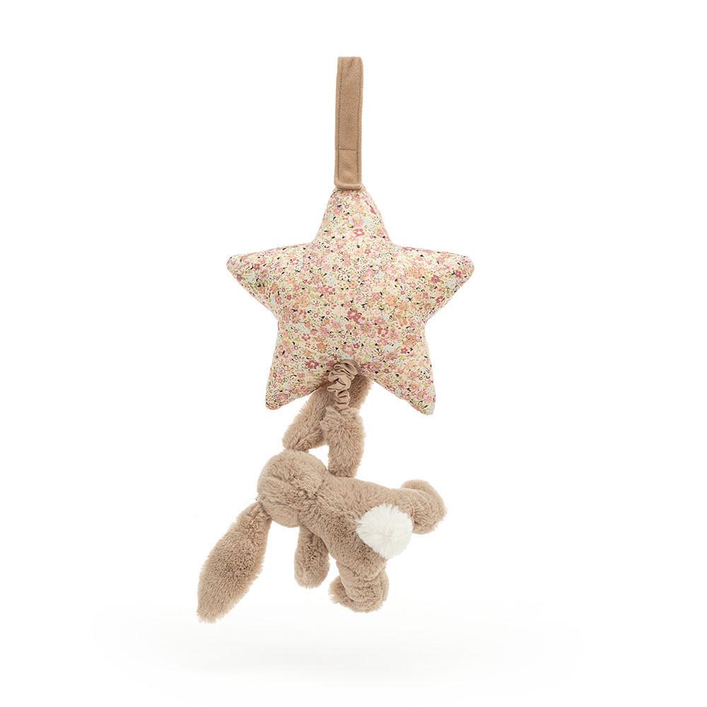 Bebé Jellycat Blossom Bea Coelhinha Musical Pull,30cm x 19cm x 3cm Bege | Portugal  TWVFA-4392