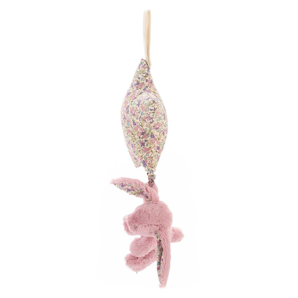 Bebé Jellycat Blossom Tulip Coelhinha Star Musical Pull,30cm x 19cm x 3cm Rosa | Portugal  ZFBYO-7214