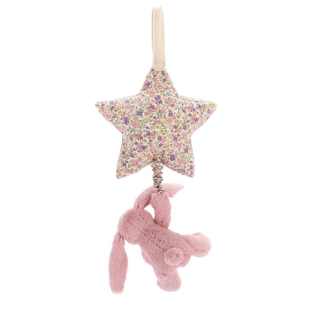 Bebé Jellycat Blossom Tulip Coelhinha Star Musical Pull,30cm x 19cm x 3cm Rosa | Portugal  ZFBYO-7214
