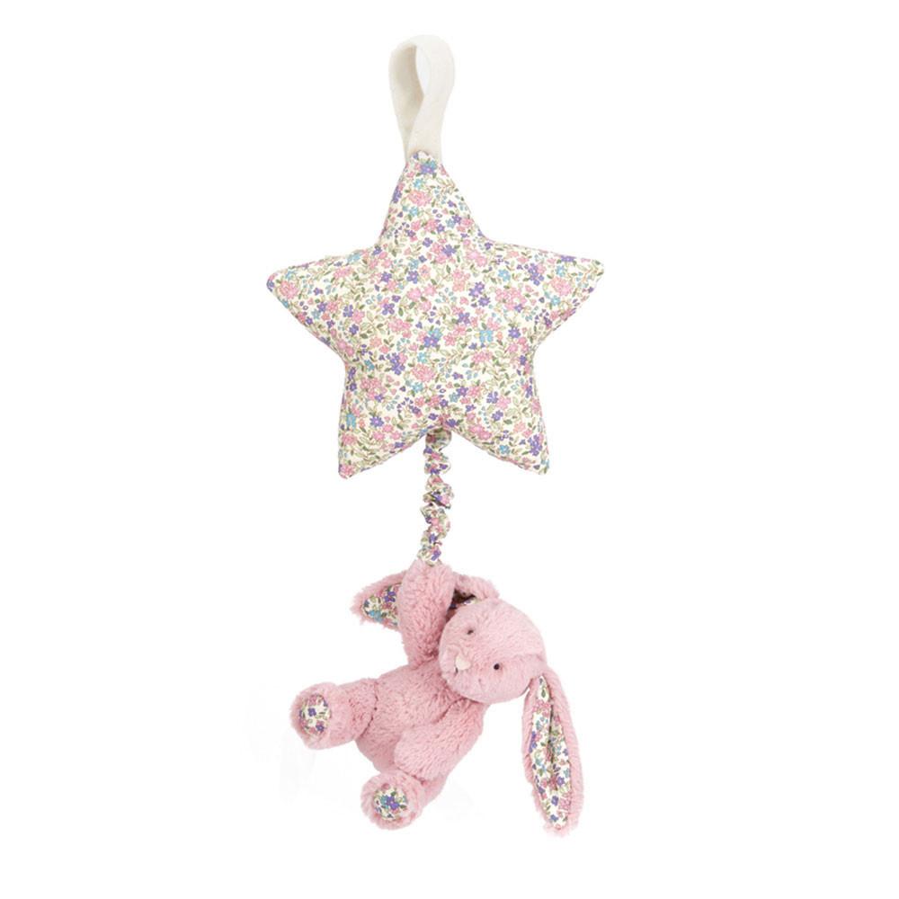 Bebé Jellycat Blossom Tulip Coelhinha Star Musical Pull,30cm x 19cm x 3cm Rosa | Portugal  ZFBYO-7214