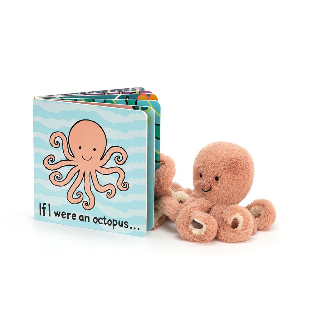 Bebé Jellycat If I Were An Octopus and Odell Octopus Tiny, Laranja | Portugal  IYEDL-4083
