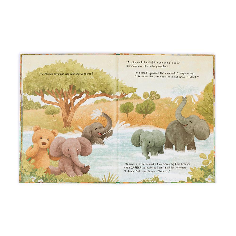 Bebé Jellycat It's a Big World Bartholomew,29cm x 22cm x 1cm Marrom | Portugal  ATWDQ-9631