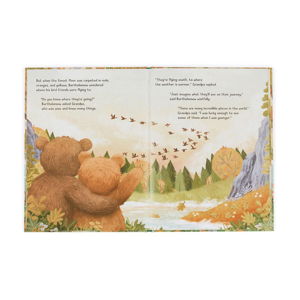 Bebé Jellycat It's a Big World Bartholomew,29cm x 22cm x 1cm Marrom | Portugal  ATWDQ-9631