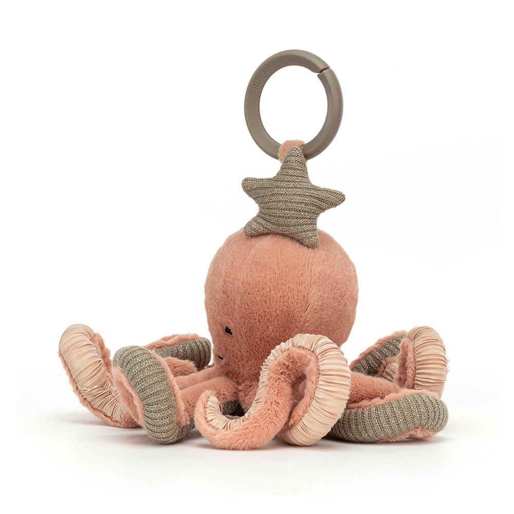 Bebé Jellycat Odell Octopus Activity Toy,10cm x 20cm x 20cm Laranja | Portugal  VLCUD-7149