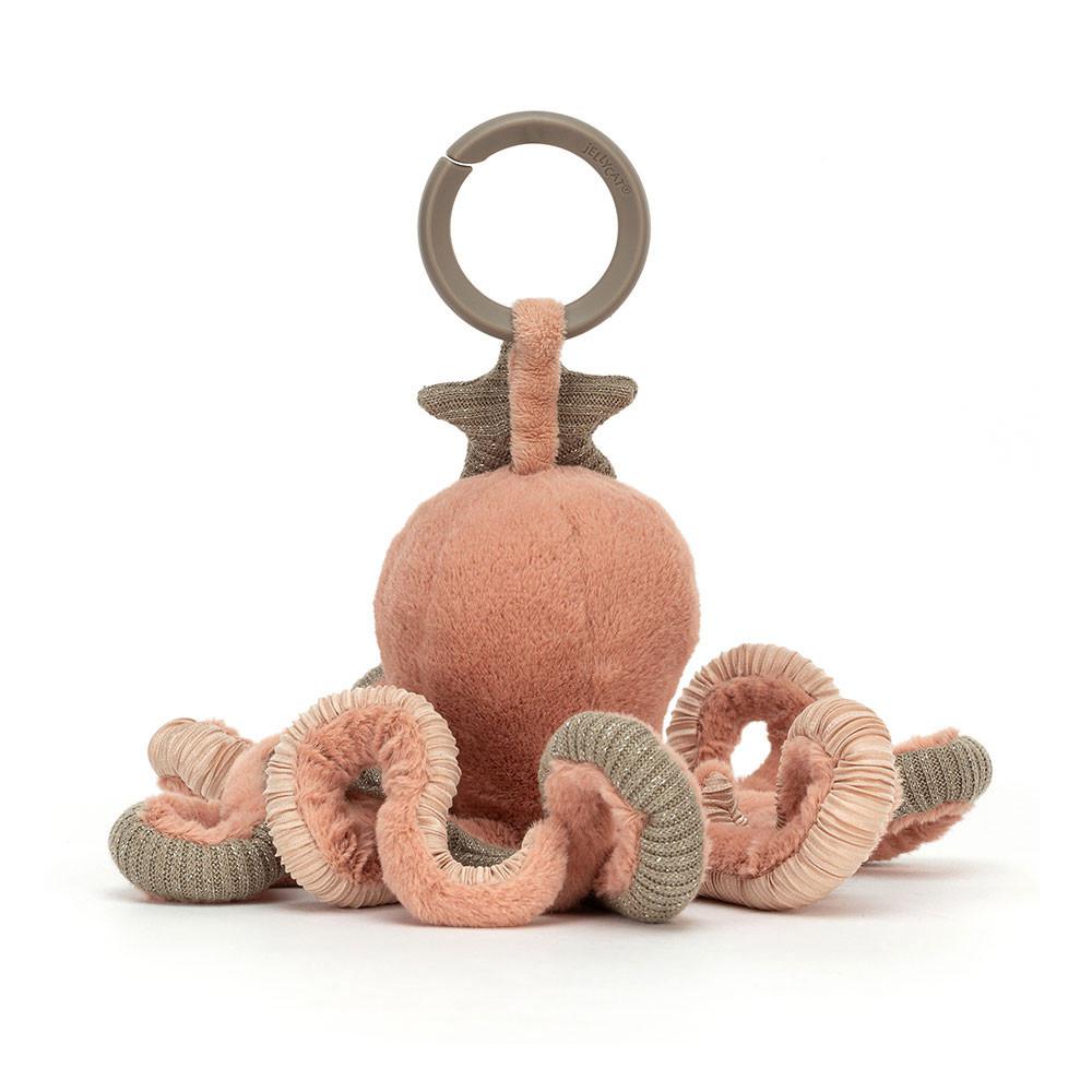 Bebé Jellycat Odell Octopus Activity Toy,10cm x 20cm x 20cm Laranja | Portugal  VLCUD-7149