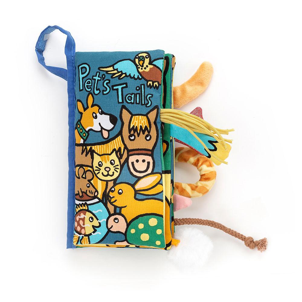 Bebé Jellycat Pet Tails,15cm x 34cm x 34cm Azuis | Portugal  TQDOR-8130