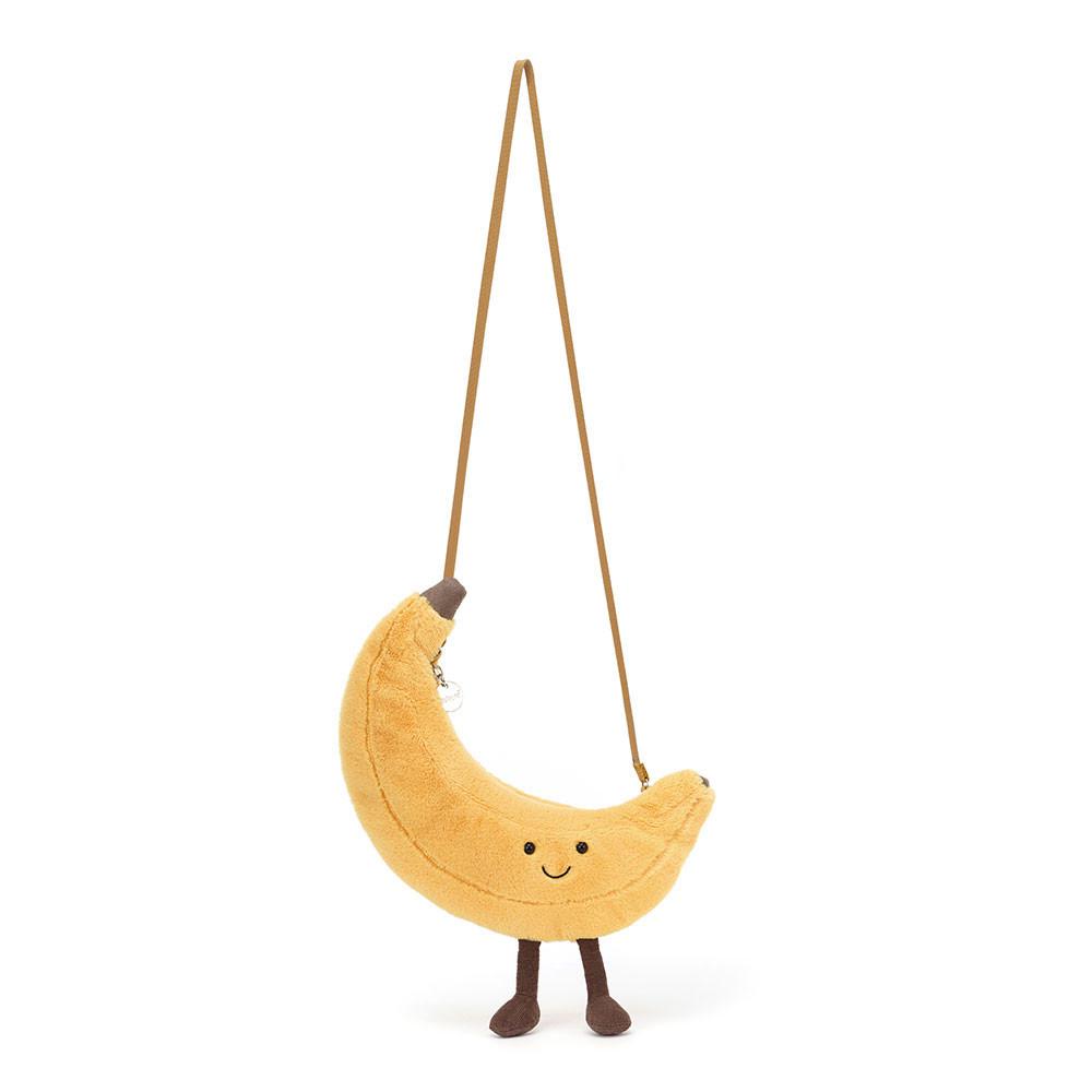 Bolsas Jellycat Amuseables Banana,29cm x 25cm x 5cm Amarelas | Portugal  YLOKV-4813