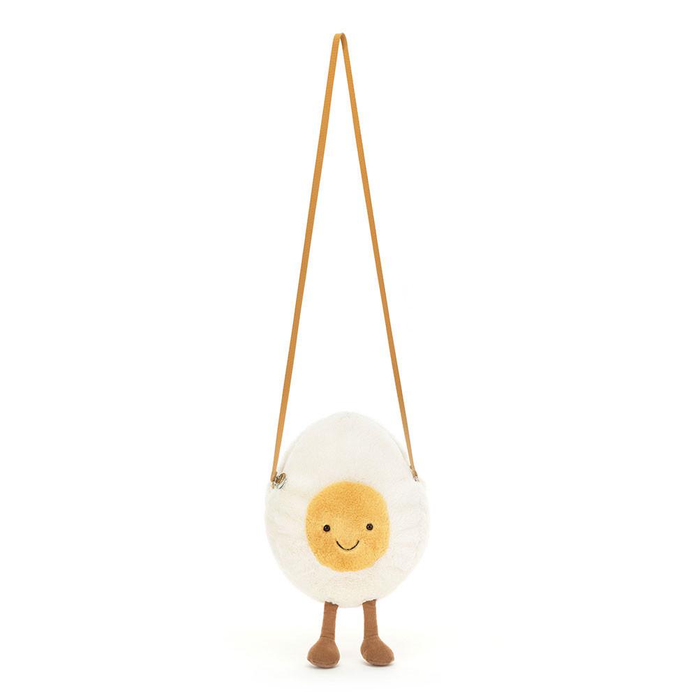 Bolsas Jellycat Amuseables Happy Boiled Egg,28cm x 18cm x 10cm Branco | Portugal  LRNUY-6721