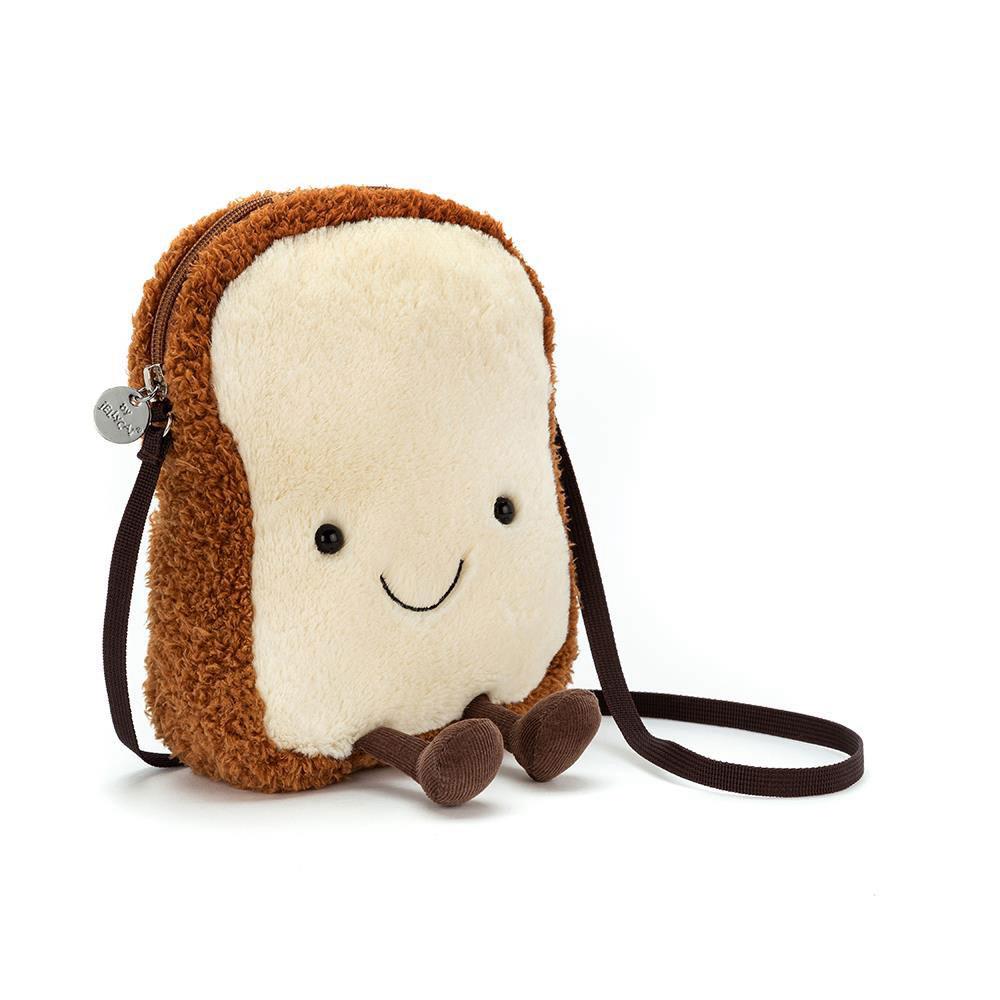 Bolsas Jellycat Amuseables Toast,23cm x 17cm x 6cm Marrom | Portugal  JEOIS-7023