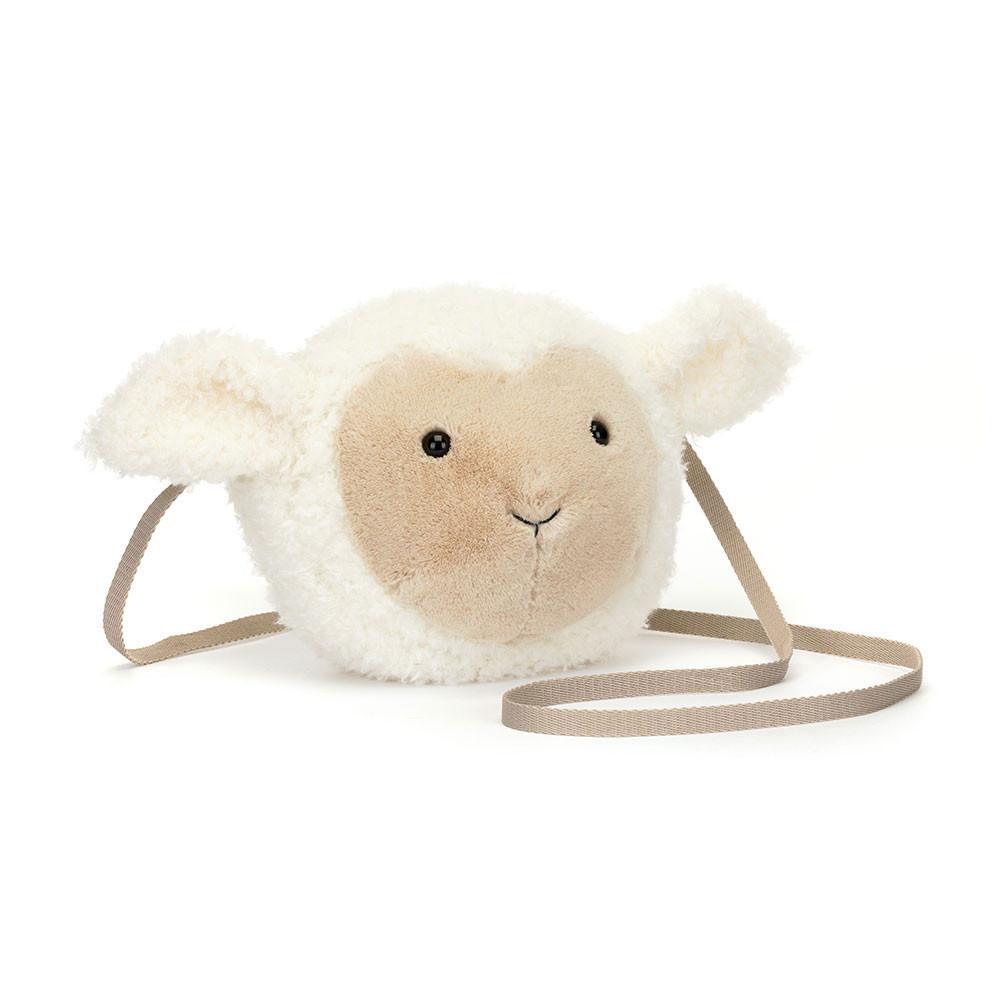 Bolsas Jellycat Little Lamb,19cm x 19cm x 5cm Branco | Portugal  KQHGD-5120