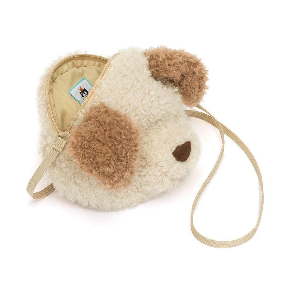 Bolsas Jellycat Little Pup,19cm x 19cm x 5cm Marrom | Portugal  EQFBO-6318
