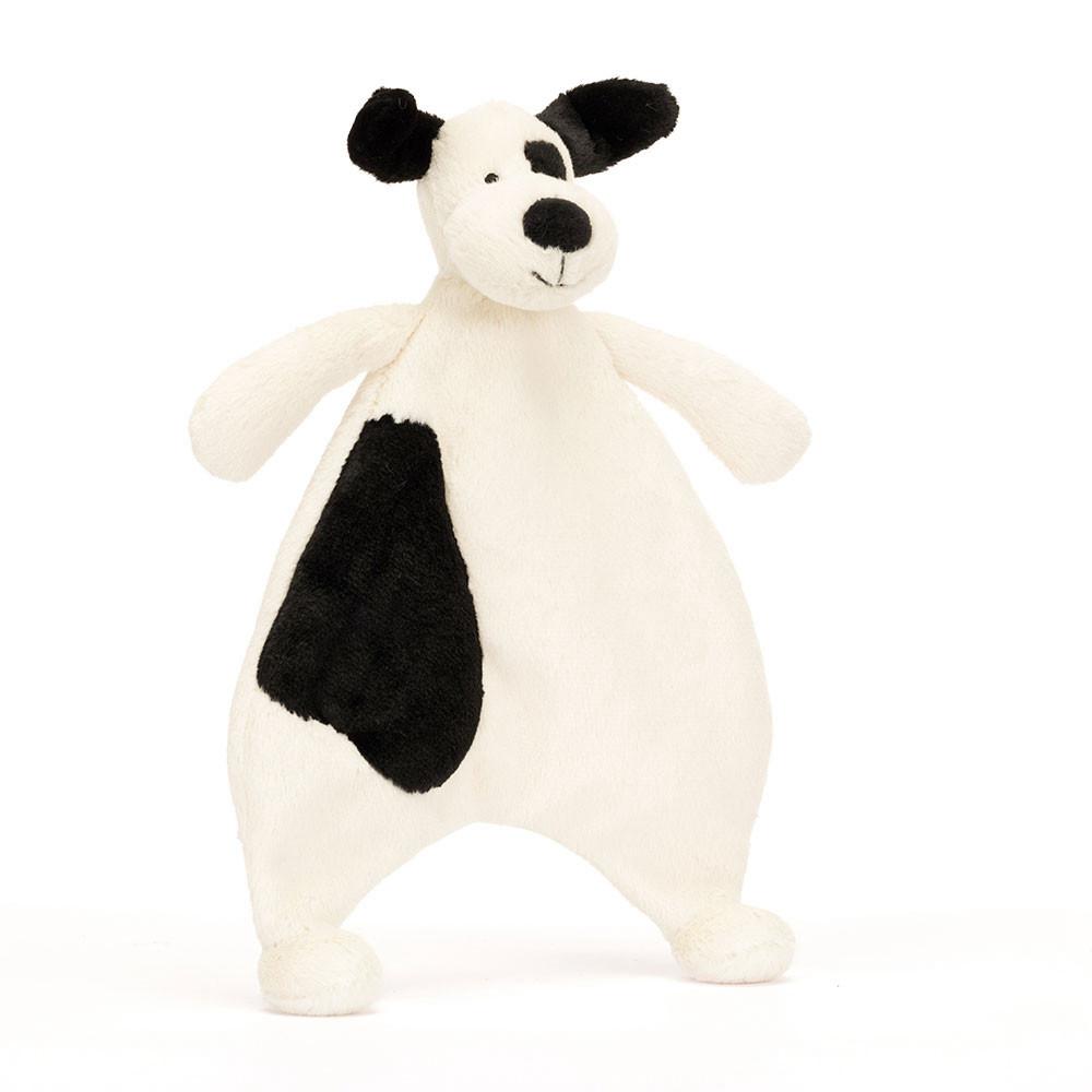 Cachorros Jellycat Bashful Puppy,27cm x 20cm x 7cm Branco | Portugal  PDYGT-1294