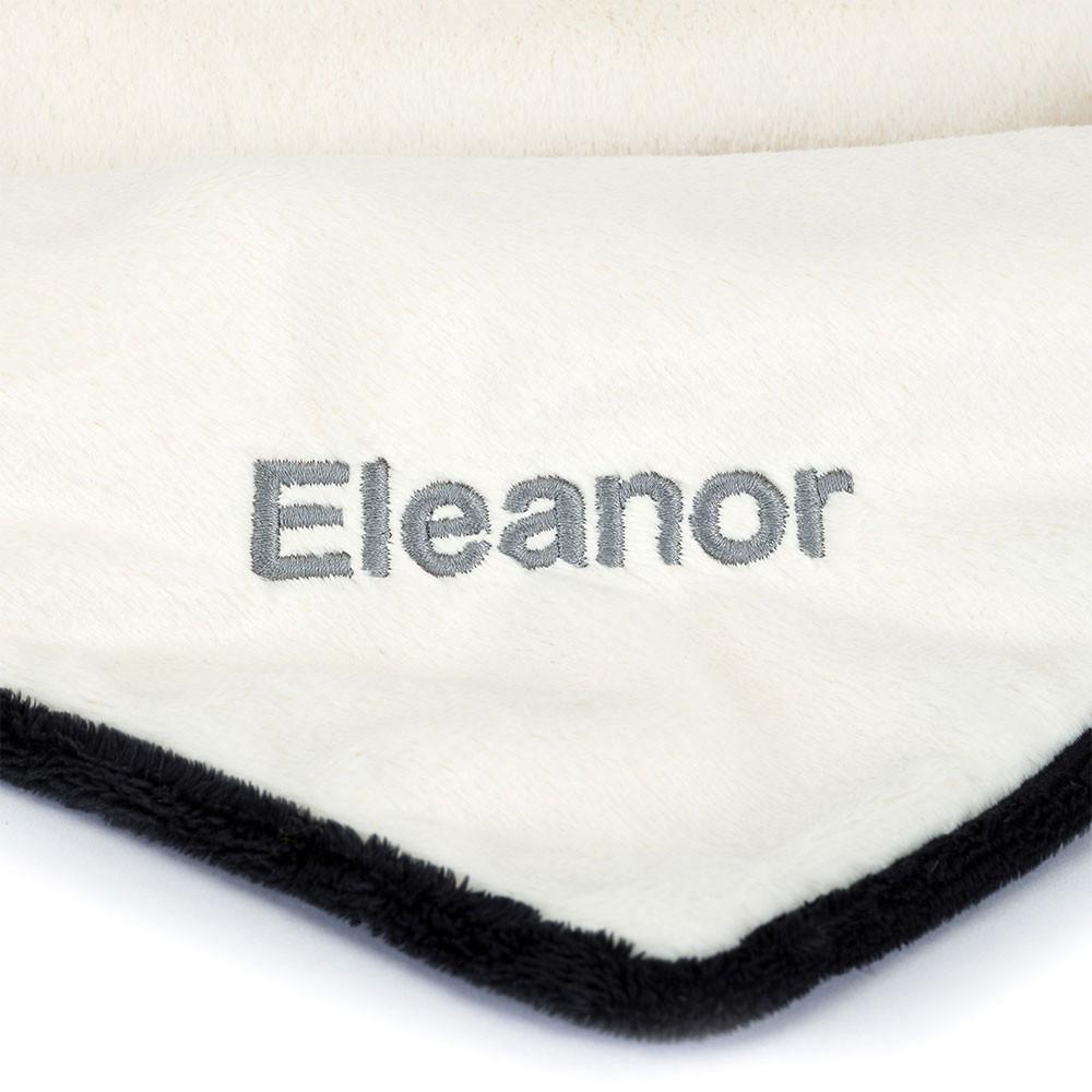 Cachorros Jellycat Bashful Puppy Blankie,56cm x 70cm x 9cm Branco | Portugal  NVDIC-4371