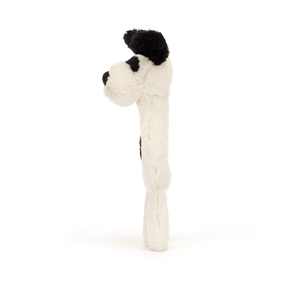 Cachorros Jellycat Bashful Puppy Ring Rattle,18cm x 8cm x 2cm Branco | Portugal  NPYUS-3596
