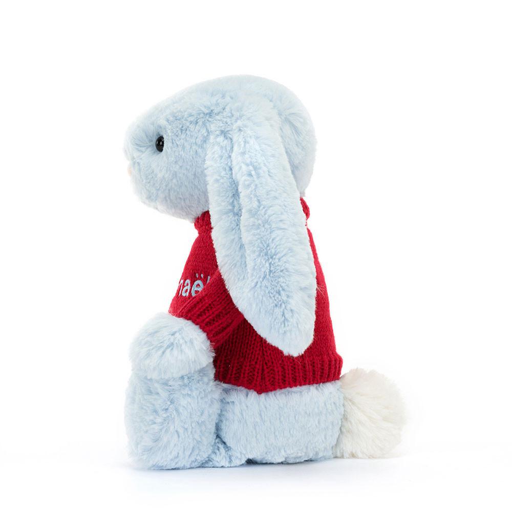 Camisolas Jellycat Bashful Coelhinha,31cm x 12cm x 9cm Azuis | Portugal  IUMTY-4536