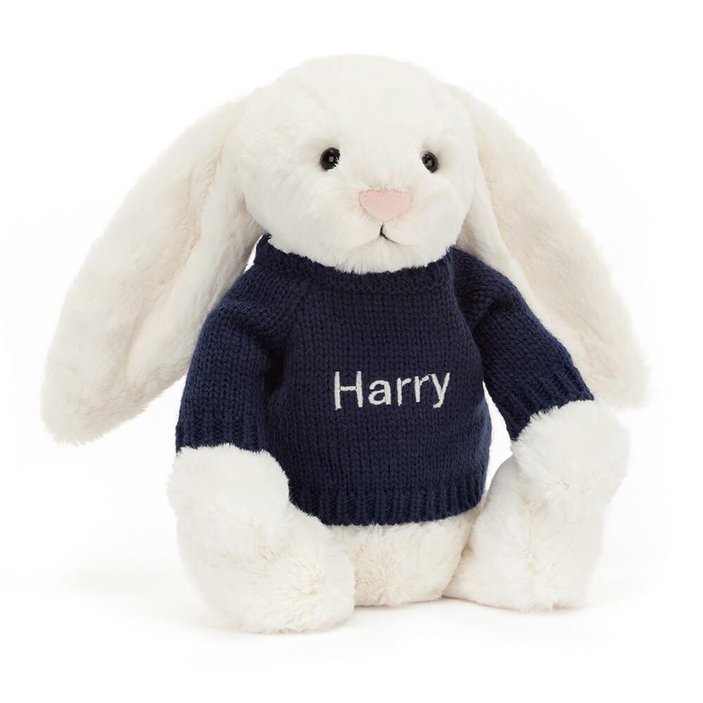 Camisolas Jellycat Bashful Cream Coelhinha,31cm x 12cm x 9cm Branco | Portugal  GRVUD-0394