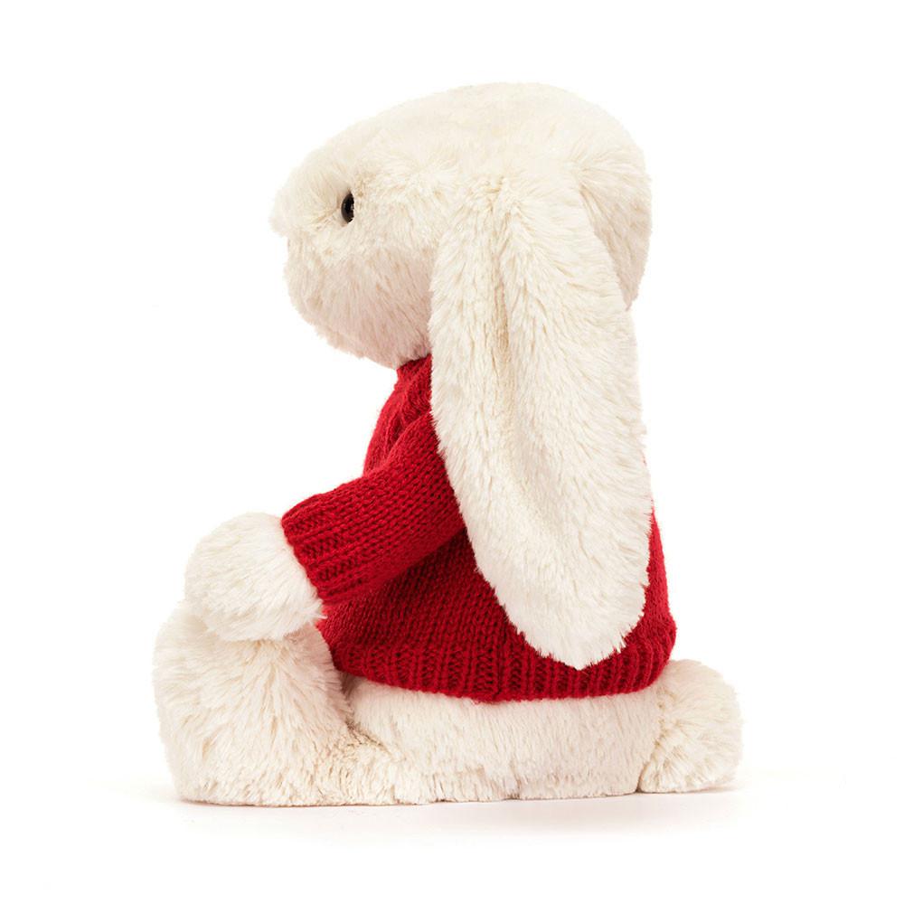 Camisolas Jellycat Bashful Cream Coelhinha,31cm x 12cm x 9cm Branco | Portugal  LTNCI-5982
