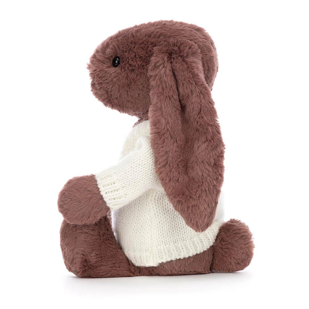 Camisolas Jellycat Bashful Fudge Coelhinha with Cream Jumper,31cm x 12cm x 9cm Marrom | Portugal  LIYWZ-5972