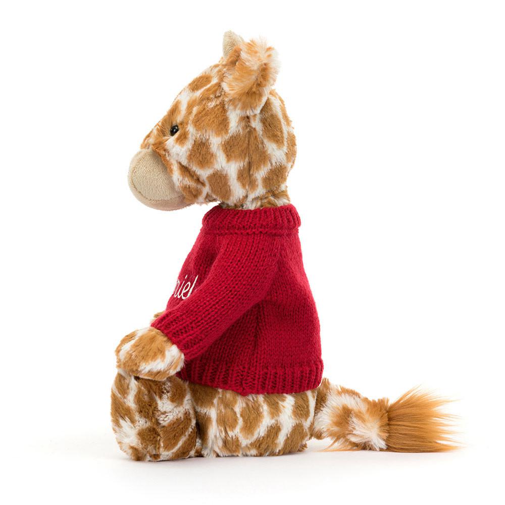 Camisolas Jellycat Bashful Giraffe,31cm x 12cm x 9cm Laranja | Portugal  XUZJG-1465