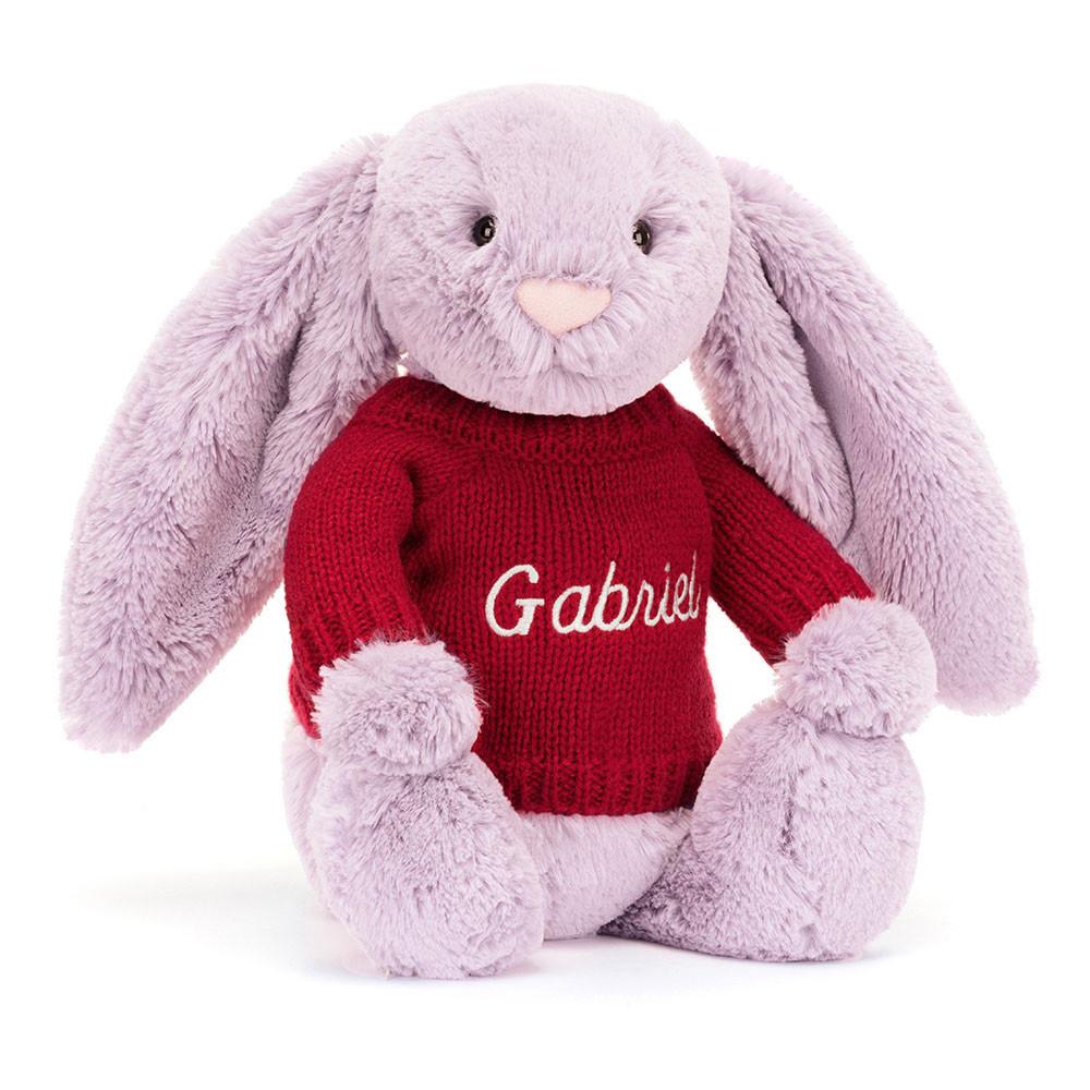 Camisolas Jellycat Bashful Lilac Coelhinha,31cm x 12cm x 9cm Roxo | Portugal  SLMIP-8916