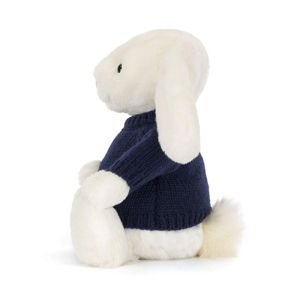 Camisolas Jellycat Bashful Luxe Coelhinha Luna,31cm x 12cm x 9cm Branco | Portugal  KGCFZ-2584