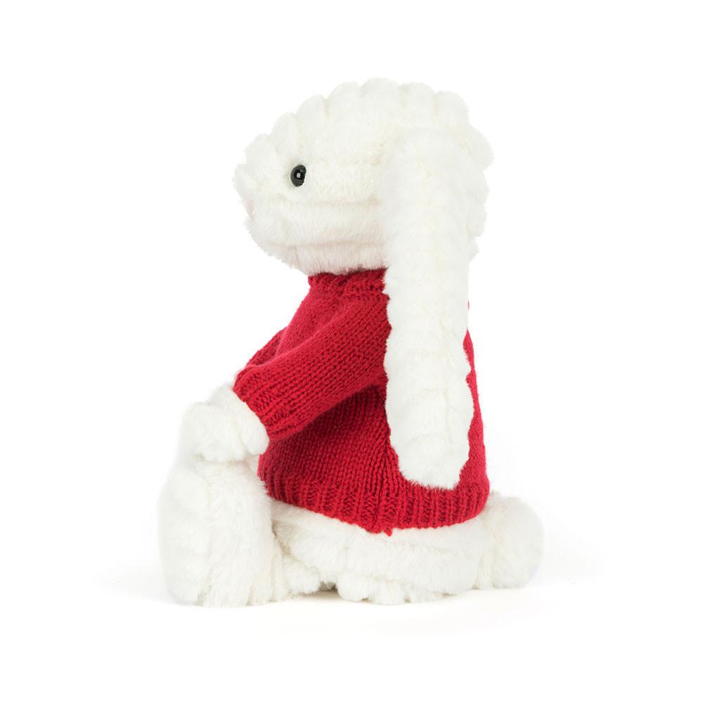 Camisolas Jellycat Bashful Luxe Coelhinha Nimbus,31cm x 12cm x 9cm Branco | Portugal  MVIFB-4217