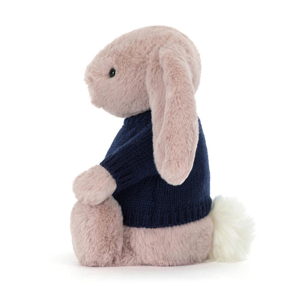 Camisolas Jellycat Bashful Luxe Coelhinha,31cm x 12cm x 9cm Rosa | Portugal  LTBND-5208