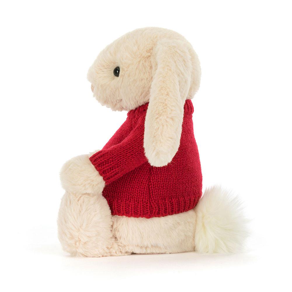 Camisolas Jellycat Bashful Luxe Coelhinha Willow,31cm x 12cm x 9cm Bege | Portugal  LMZOB-4205