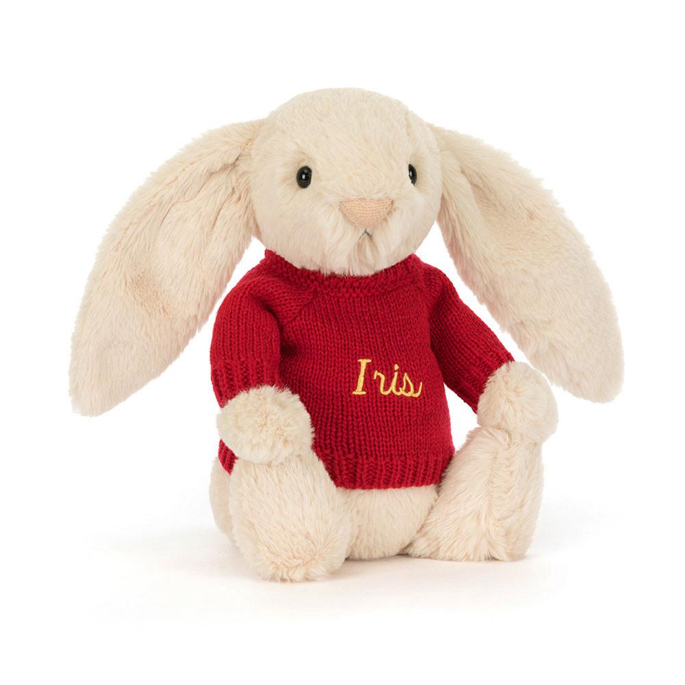 Camisolas Jellycat Bashful Luxe Coelhinha Willow,31cm x 12cm x 9cm Bege | Portugal  LMZOB-4205