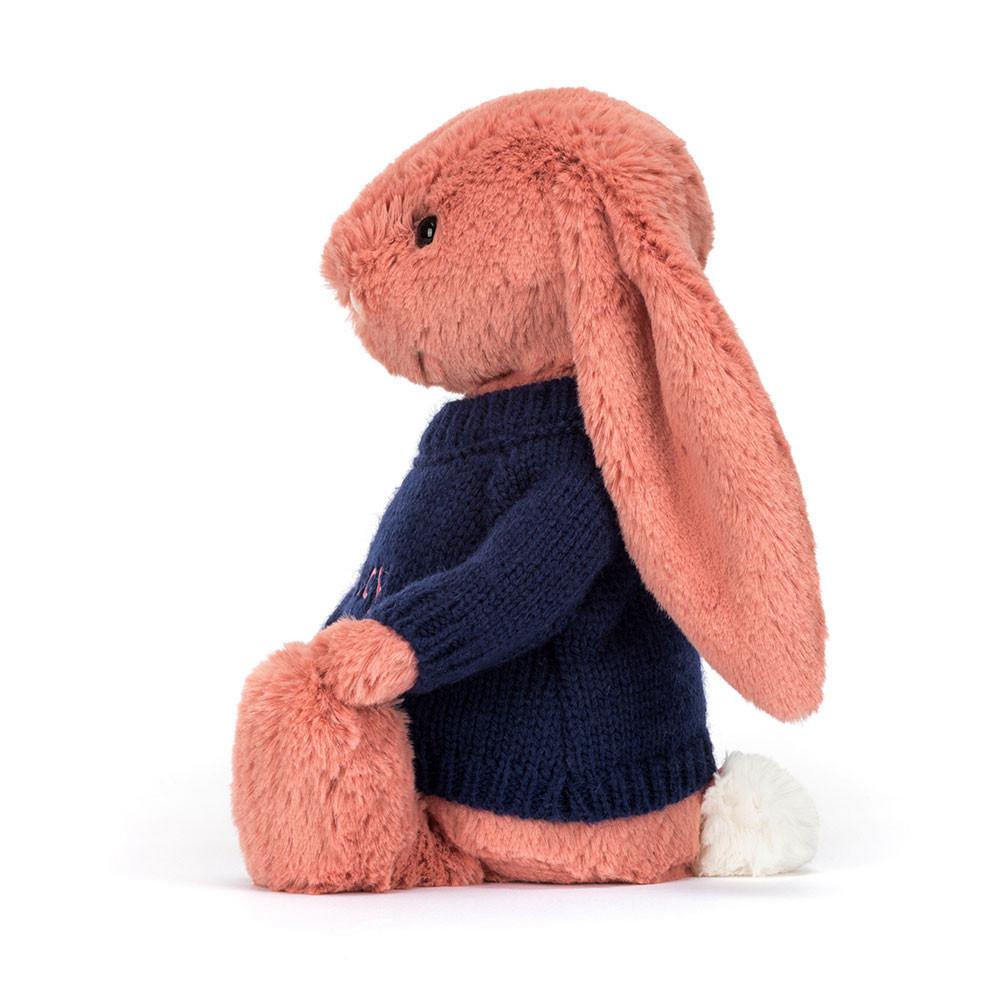 Camisolas Jellycat Bashful Sorrel Coelhinha,31cm x 12cm x 9cm Laranja | Portugal  IGKDO-2376