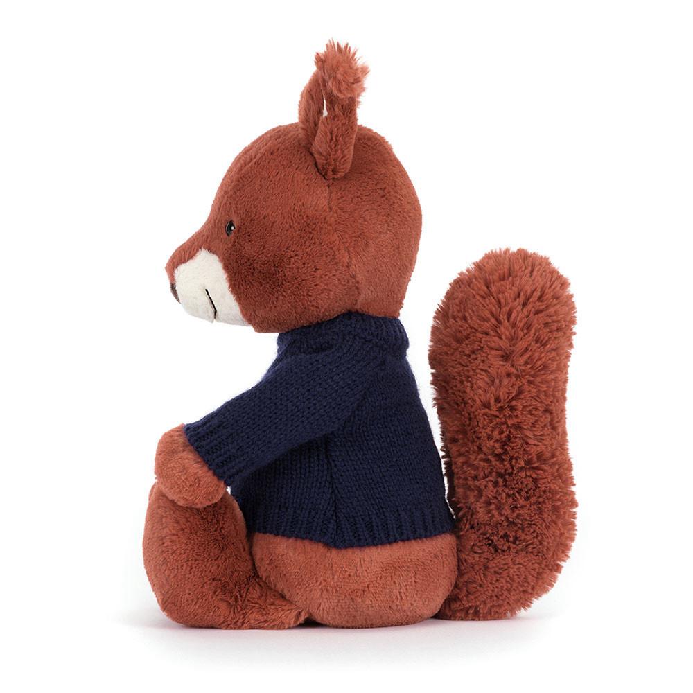 Camisolas Jellycat Bashful Squirrel,31cm x 12cm x 9cm Vermelhas | Portugal  BMFPV-8413