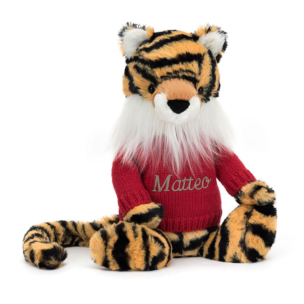 Camisolas Jellycat Bashful Tiger,31cm x 12cm x 9cm Amarelas | Portugal  TUEGI-5972