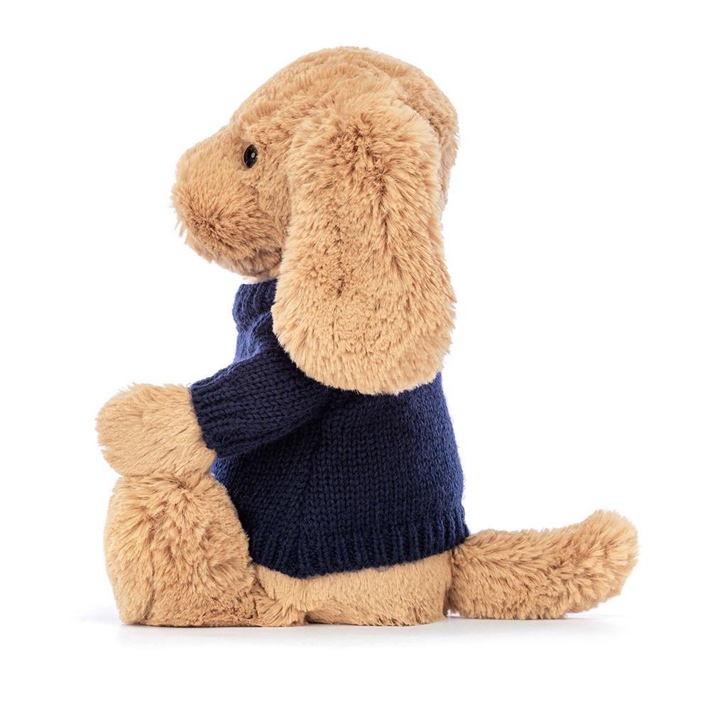 Camisolas Jellycat Bashful Toffee Puppy,31cm x 12cm x 9cm Marrom | Portugal  NRBEC-2967