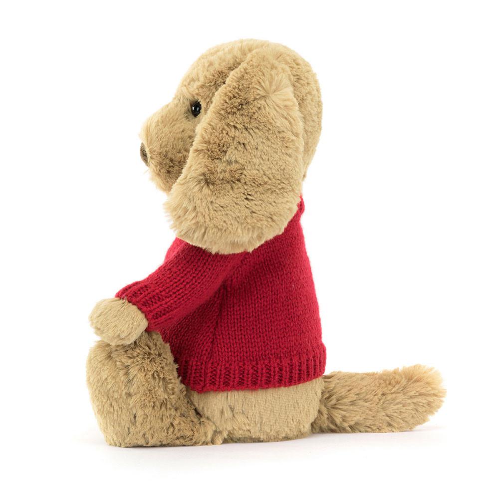 Camisolas Jellycat Bashful Toffee Puppy,31cm x 12cm x 9cm Marrom | Portugal  RFWUE-7361