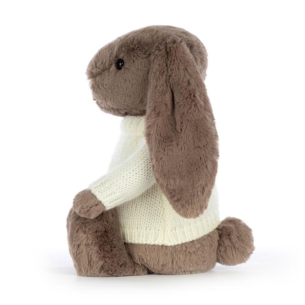 Camisolas Jellycat Bashful Truffle Coelhinha with Cream Jumper,31cm x 12cm x 9cm Marrom | Portugal  IHWFL-7692