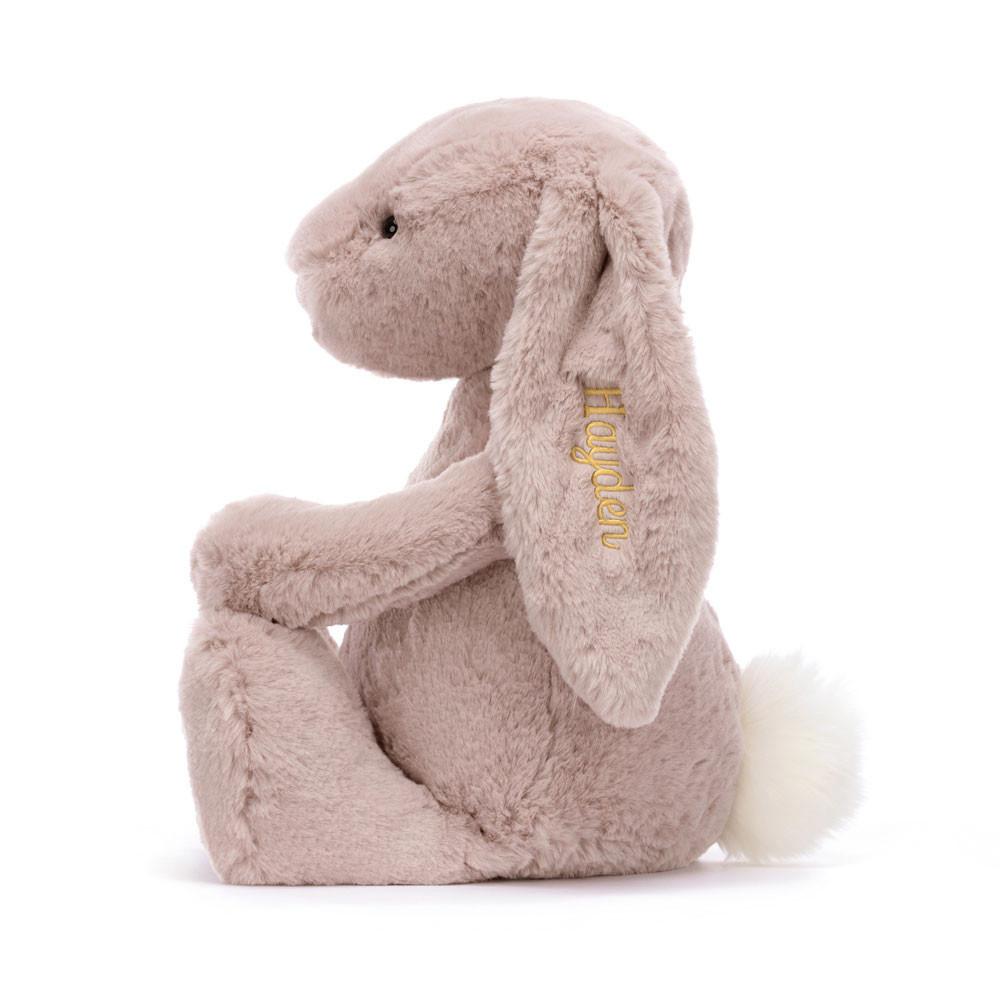 Coelhinha Jellycat Bashful Luxe Coelhinha Huge,51cm x 21cm x 12cm Rosa | Portugal  GMARL-0465