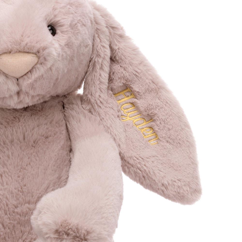 Coelhinha Jellycat Bashful Luxe Coelhinha Huge,51cm x 21cm x 12cm Rosa | Portugal  GMARL-0465