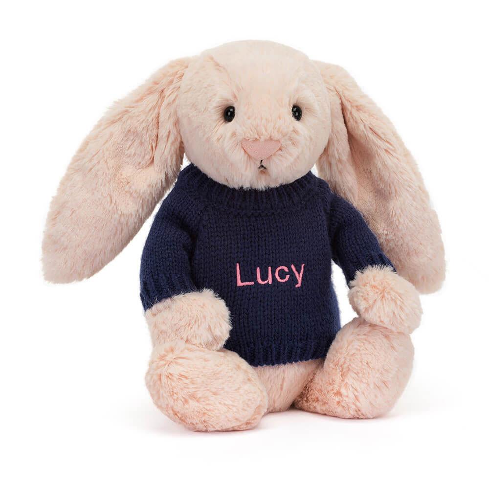 Jumpers Jellycat Bashful Blush Coelhinha,31cm x 12cm x 9cm Rosa | Portugal  OZEGX-1259
