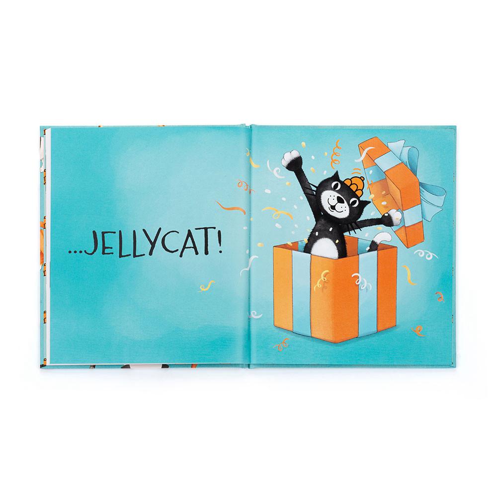 Livros De Histórias Jellycat All Kinds of Cats,22cm x 19cm x 1cm Azuis | Portugal  CDXKM-0812