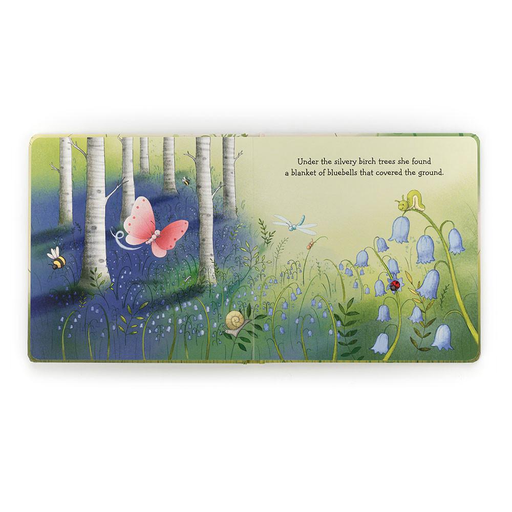 Livros De Histórias Jellycat Beatrice Butterfly's Wild Garden,21cm x 21cm x 2cm Rosa | Portugal  YPONH-3489