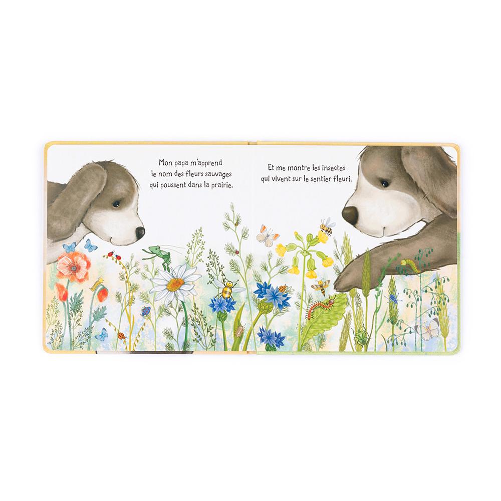 Livros De Histórias Jellycat Caramel Le Toutou Timide Et Son Papa Livre,21cm x 21cm x 2cm Marrom | Portugal  NVAYO-0379