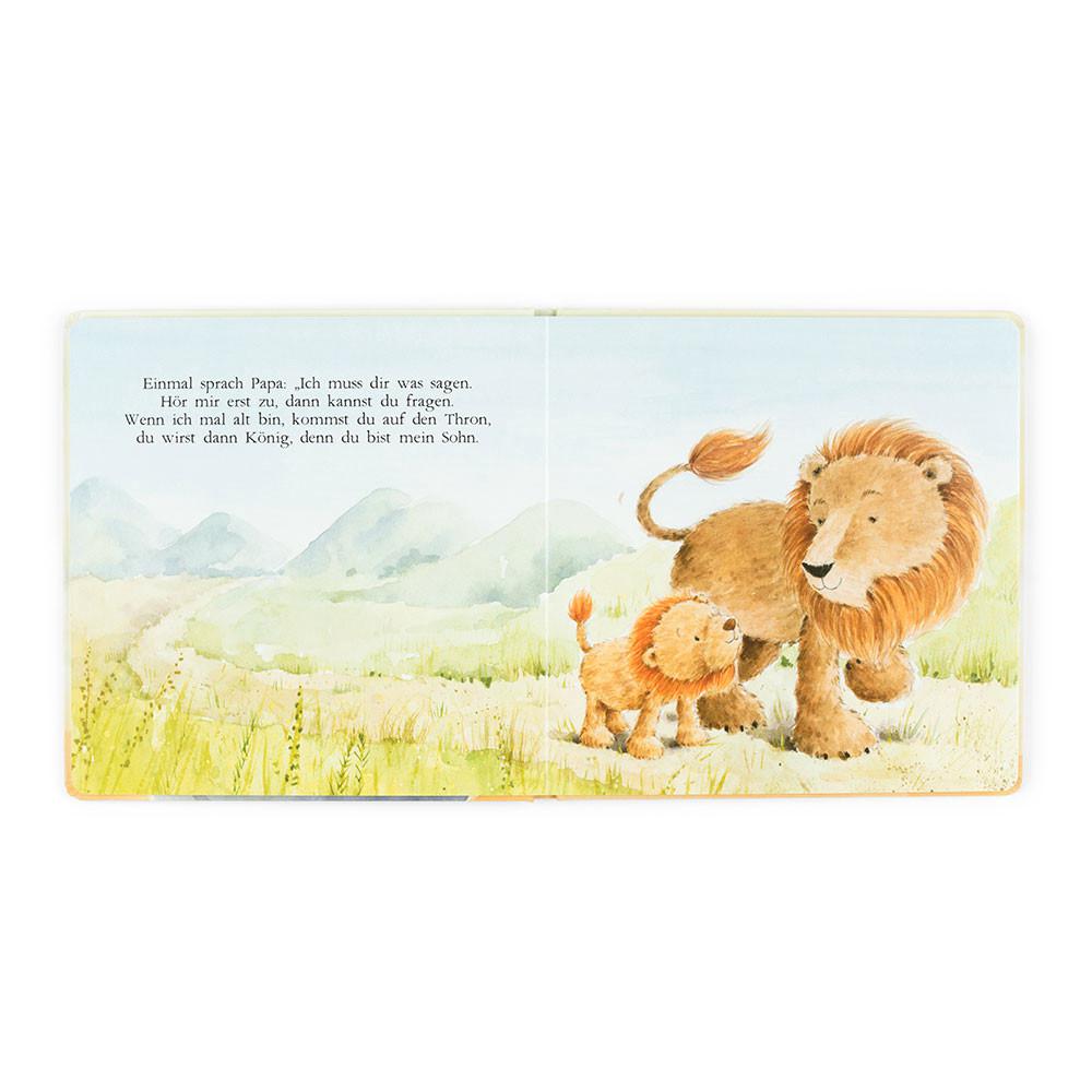 Livros De Histórias Jellycat Leo, Der Mutige Löwe Buch,23cm x 23cm x 2cm Amarelas | Portugal  OQUTL-9360