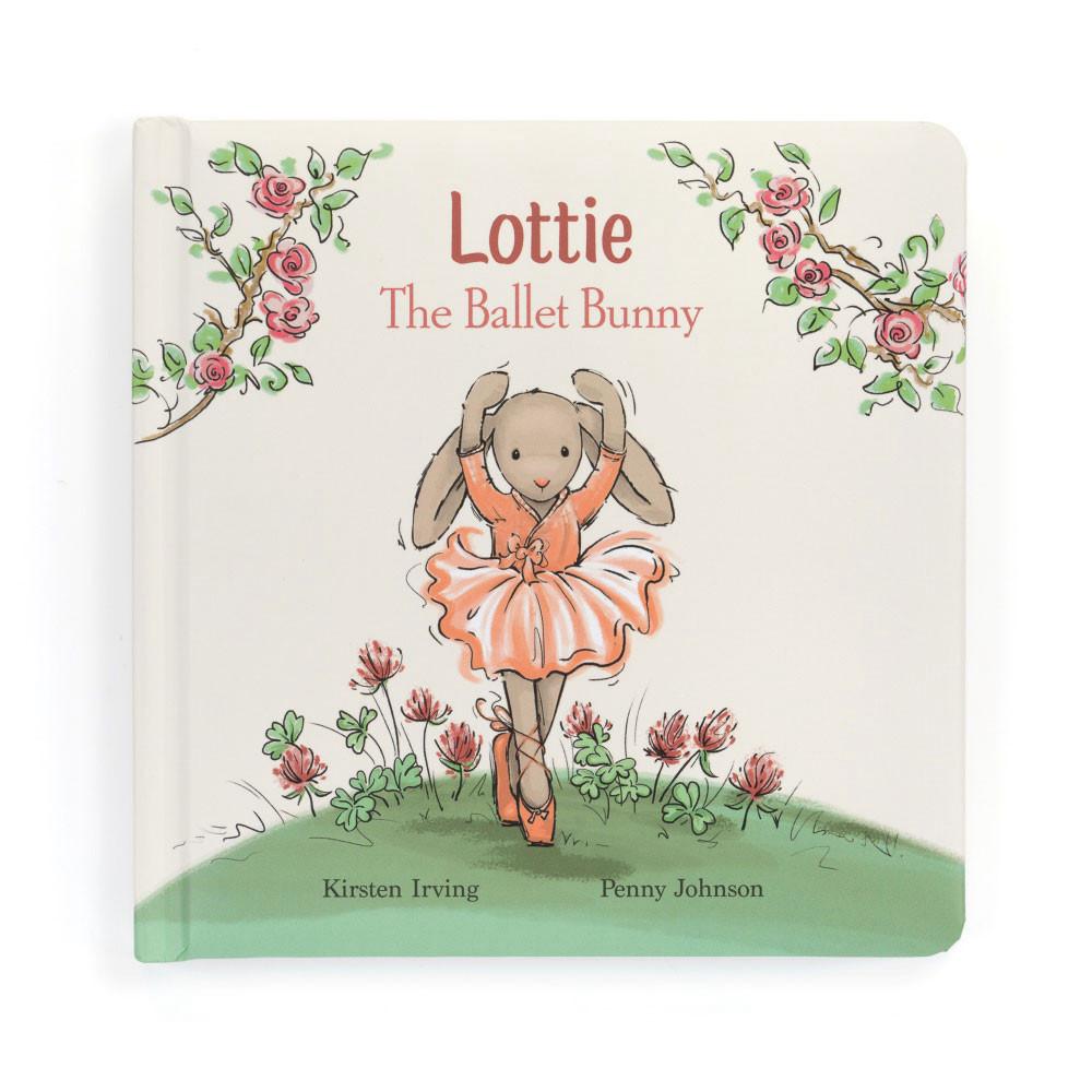 Livros De Histórias Jellycat Lottie The Ballet Coelhinha,19cm x 19cm x 2cm Rosa | Portugal  ZDHRL-0982
