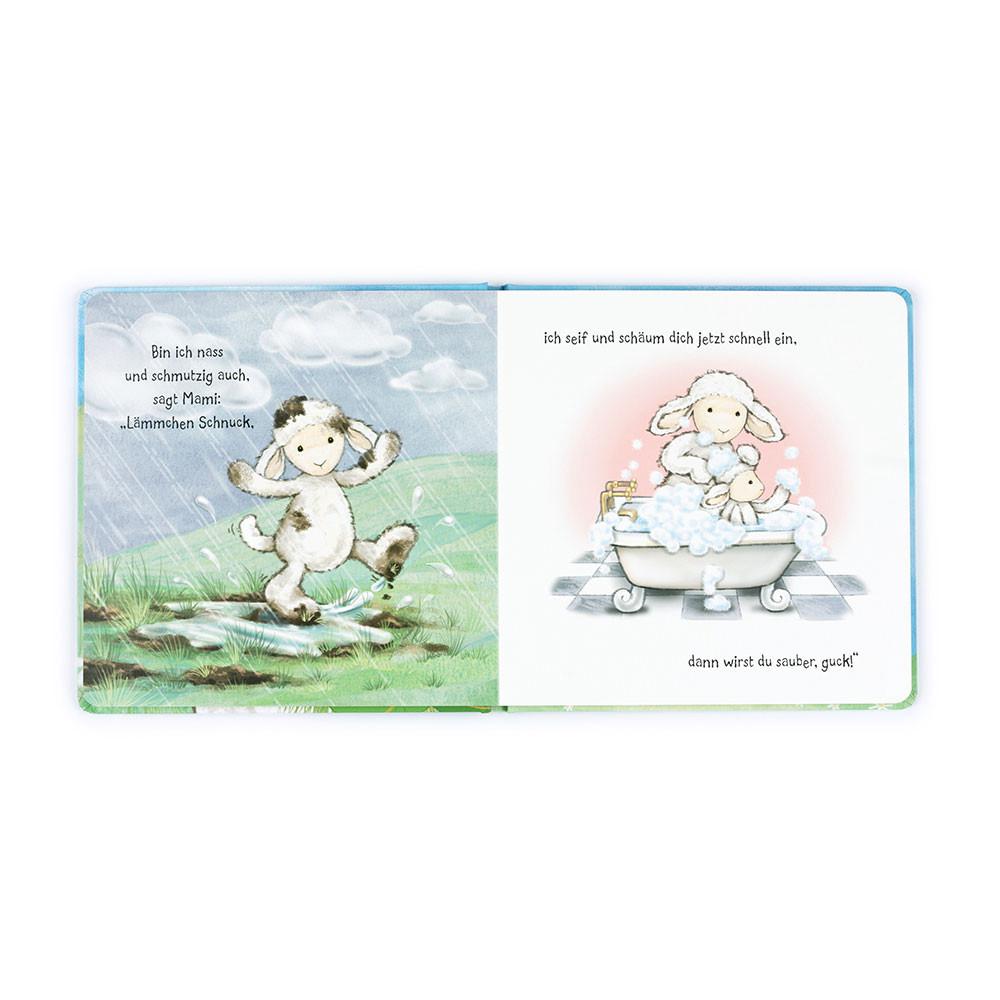 Livros De Histórias Jellycat Mami Hat Dich Lieb, Lämmchen Schnuck Buch,21cm x 21cm x 2cm Branco | Portugal  XMSDH-6928