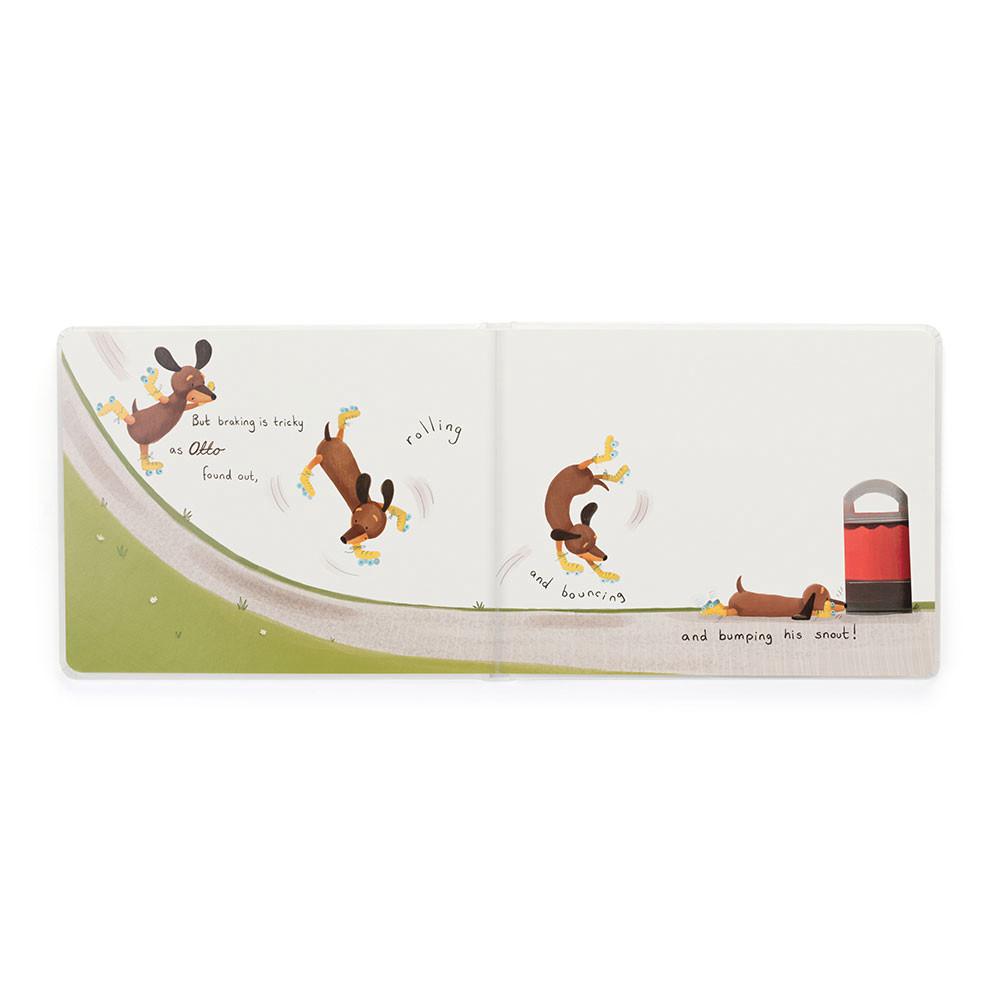 Livros De Histórias Jellycat Otto the Loyal Long Dog,18cm x 23cm x 2cm Branco | Portugal  GCEPK-8052